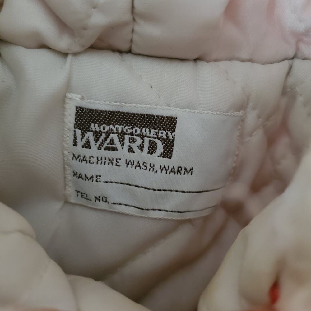 Vintage Montgomery Ward Colorful Hooded Coat 3t - Picture 5 of 8